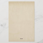  Elegant Initiaal bekleed oud papier (Achterkant)