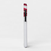 Elegant Initial American Flag Monogram Case-Mate iPhone Case (Achterkant/links)