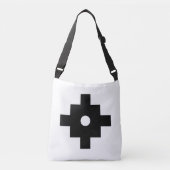 Elegant Inka Cross Geometric Design Crossbody Tas (Voorkant)