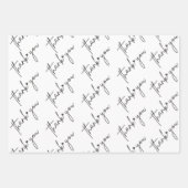 Elegant inpakpapier voor cadeaus (Voorkant)