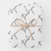 Elegant inpakpapier voor cadeaus vel (In situ)