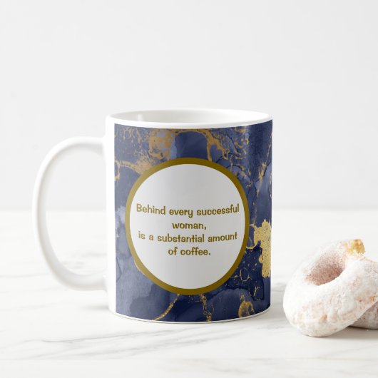 Elegant Inspirerend koffie Mok (Met donut)
