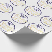 Elegant Inspirerend Typography Quote Gift Cadeaupapier (Hoek)