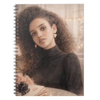 Elegant- Inspiring Beauty Spiral Photo Notebook Notitieboek