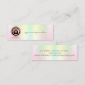 Elegant Instagram Social Media Mini Visitekaartje (Voorkant / Achterkant)