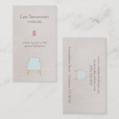 Elegant interieur Visitekaartje (Voorkant / Achterkant)