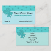 Elegant interieurontwerp visitekaartje (Voorkant / Achterkant)