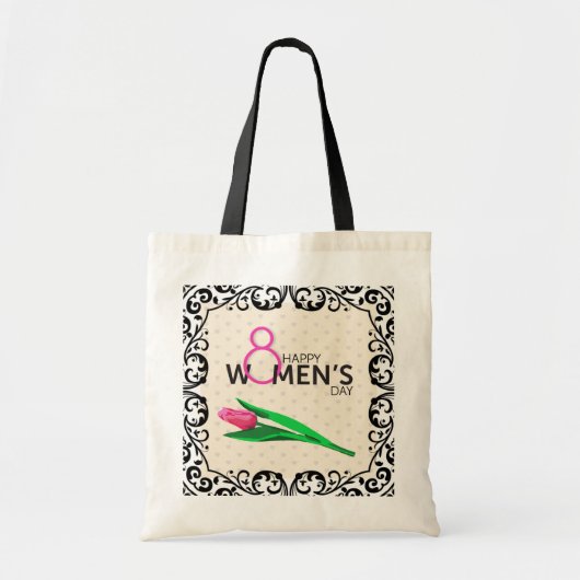 Elegant International Womens Day Tote Bag (Voorkant)