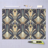 Elegant Intricate Art Deco Luxury Gold Tissuepapier (Craft)