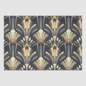 Elegant Intricate Art Deco Luxury Gold Tissuepapier (Voorkant)