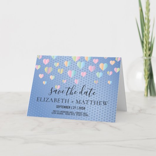 Elegant Invitation and Heart Speckles (Voorkant)