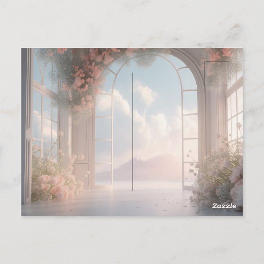 Elegant Invitation Briefkaart (Achterkant)