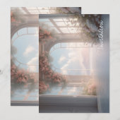 Elegant Invitation Kaart (Voorkant / Achterkant)