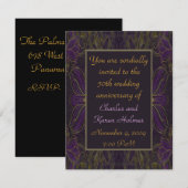 Elegant Invitation Kaart (Voorkant / Achterkant)