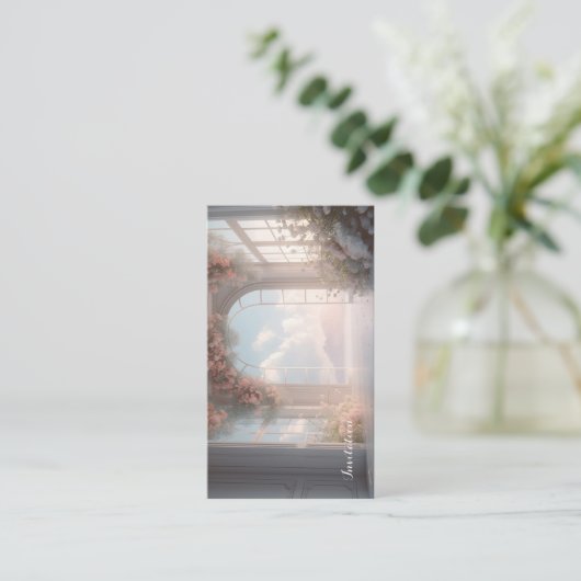 Elegant Invitation Visitekaartje (Staand voorkant)