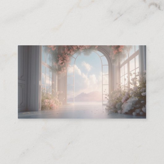 Elegant Invitation Visitekaartje (Achterkant)