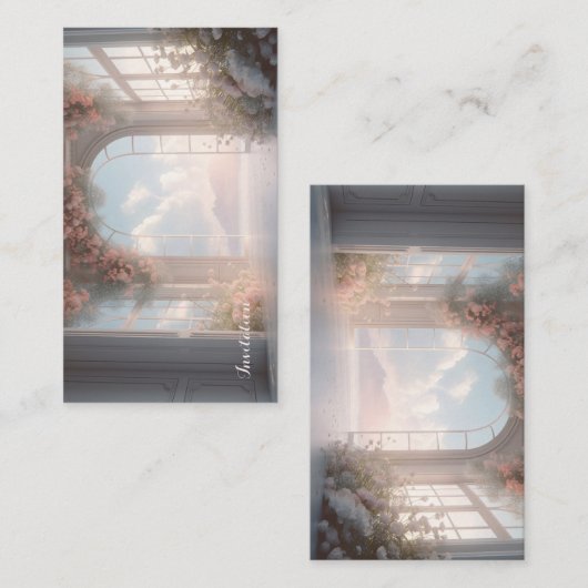 Elegant Invitation Visitekaartje (Voorkant / Achterkant)