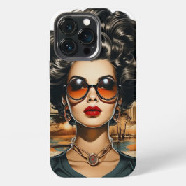 Elegant iPhone Hoesje met Vrouw Design iPhone 13 Pro Hoesje