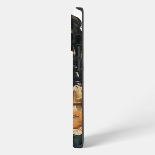 Elegant iPhone Hoesje met Vrouw Design iPhone 13 Pro Hoesje (Linkerkant)