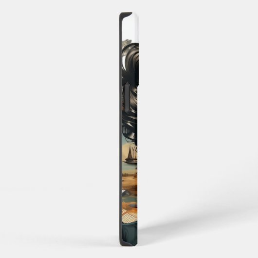 Elegant iPhone Hoesje met Vrouw Design iPhone 13 Pro Hoesje (Rechterkant)