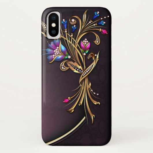 Elegant - iPhone X Hoesje (Achterkant)