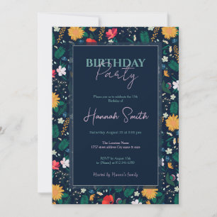 Elegant Iridescent Glitter Stippen - Zwart design Kaart