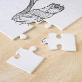 Elegant Iris Puzzle Legpuzzel (Zijkant)