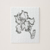 Elegant Iris Puzzle Legpuzzel (Verticaal)