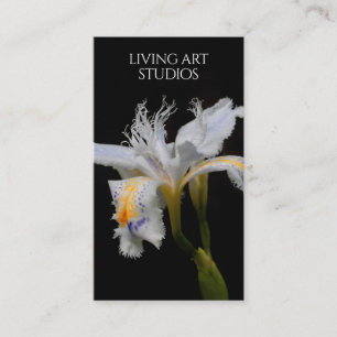 Elegant Iris Studio Fotograaf Florist Nursery Visitekaartje