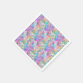 Elegant iriserend Glas in lood: lichtgevend Servet (Hoek)