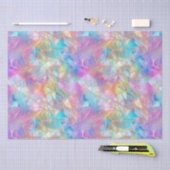 Elegant iriserend Glas in lood: lichtgevend Tissuepapier (Craft)