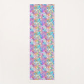 Elegant iriserend Glas in lood: lichtgevend Yogamat (Voorkant)