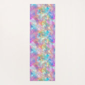 Elegant iriserend Glas in lood: lichtgevend Yogamat (Achterkant)