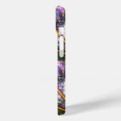 Elegant iriserend meisjesachtig geometrisch Case-Mate iPhone case (Achterkant / Links)