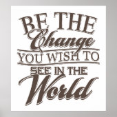 Elegant is de verandering poster (Voorkant)