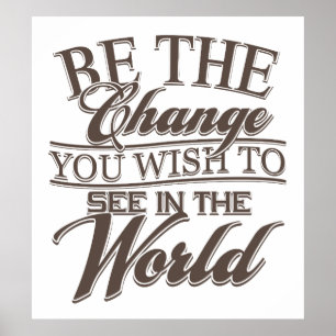 Elegant is de verandering poster