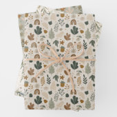 Elegant Islamic Garden Wrapping Paper Set (In situ)