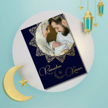 Elegant Islamic Mandala Ramadan Kareem Foto Folie