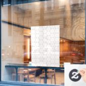 Elegant islamitisch kunstontwerp raamsticker (Cafe Raam)