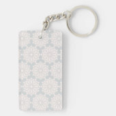 Elegant islamitisch kunstontwerp sleutelhanger (achterkant)