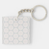 Elegant islamitisch kunstontwerp sleutelhanger (Achterkant)