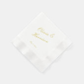 Elegant Island Citrus Wedding Cocktail Napkins Servet (Hoek)
