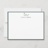 Elegant Island Zee Branch Notitiekaartje (Voorkant)