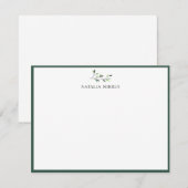 Elegant Island Zee Branch Notitiekaartje (Voorkant / Achterkant)