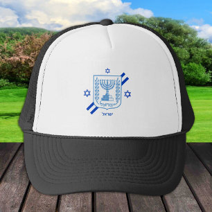 Elegant Israel mode & Israëlische vlag Trucker Pet