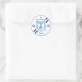 Elegant Israel Stickers & Israel Flag / Labels (Tas)