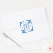 Elegant Israel Stickers & Israel Flag / Labels (Envelop)