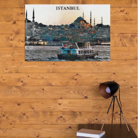 Elegant Istanbul Turkije Hagia Sophia Architectuur Poster