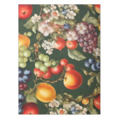 Elegant Italiaans design met bloemen en fruit Tafelkleed (Voorkant)