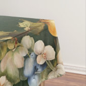 Elegant Italiaans design met bloemen en fruit Tafelkleed (Voorbeeld)